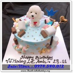 Mẫu Bánh Sinh Nhật Đẹp - A1451